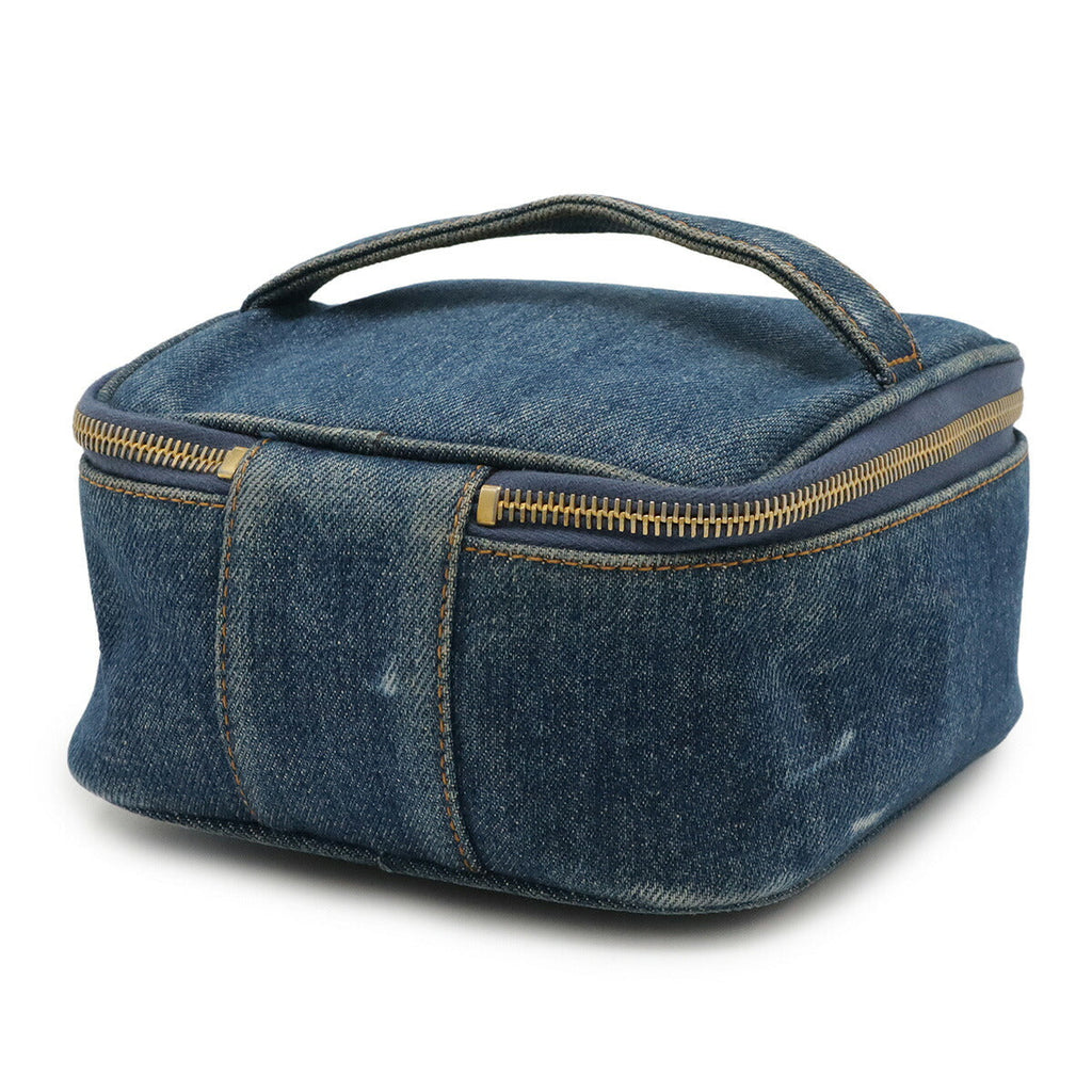 Chanel Coco Mark Denim Vanity Bag