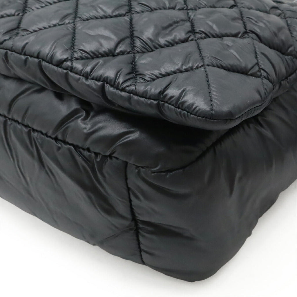 Chanel Coco Cocoon Nylon Leather Shoulder Bag