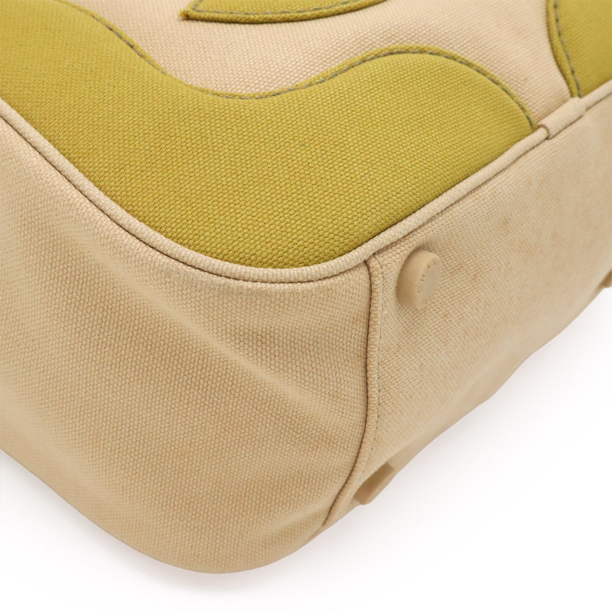 Chanel Coco Mark Canvas Tote Bag