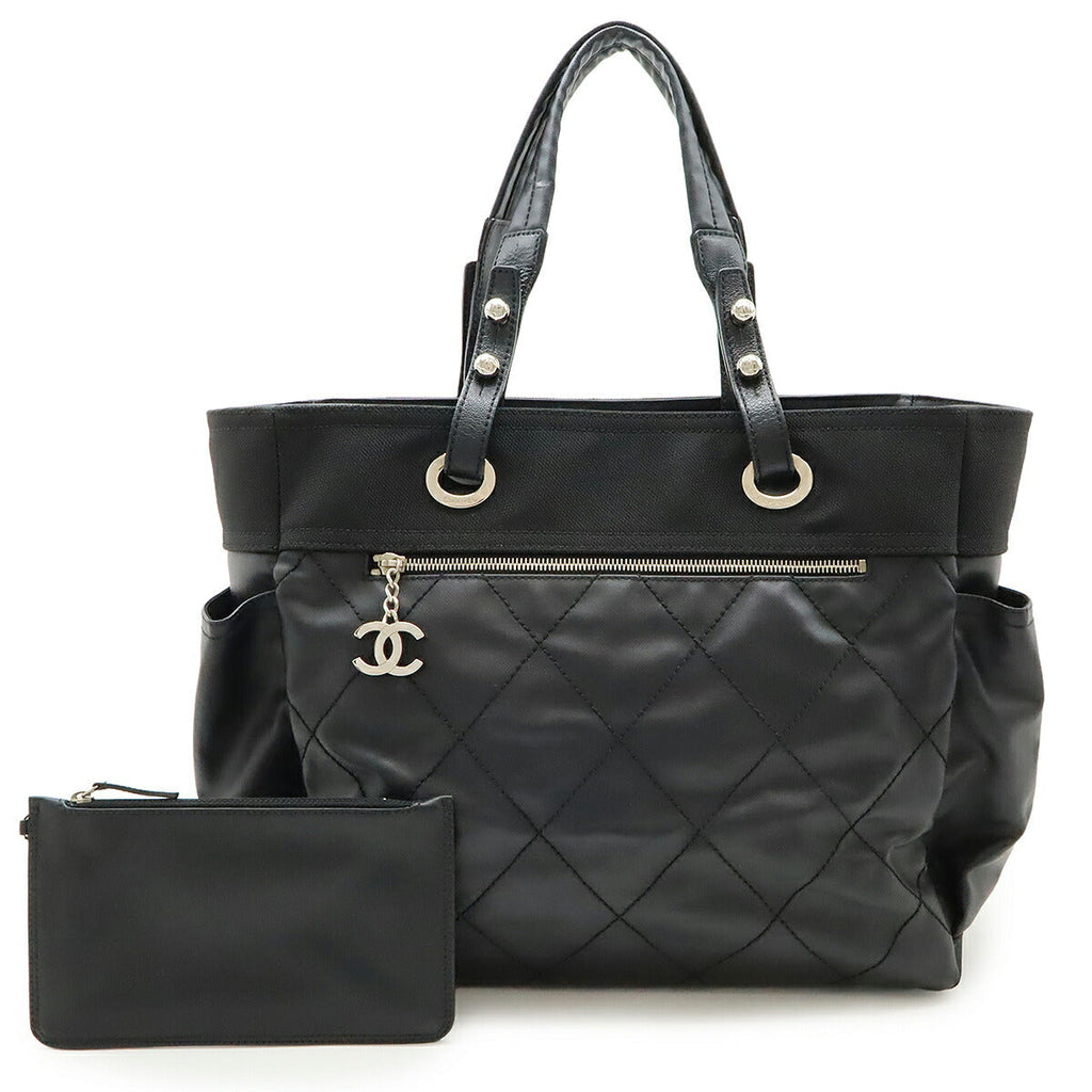 Chanel Paris Biarritz Coated Canvas 2way Bag