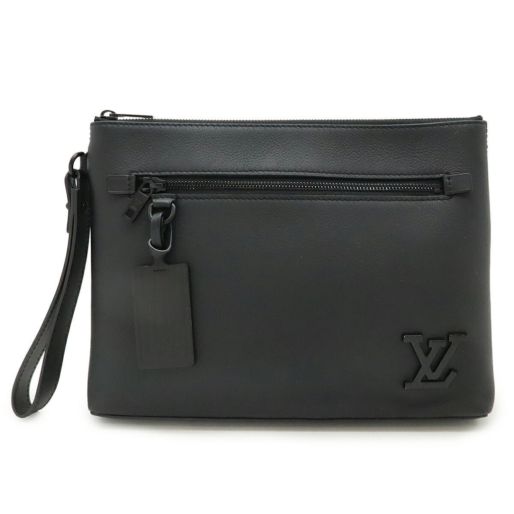 Louis Vuitton Aerogram Calf Leather Clutch Bag