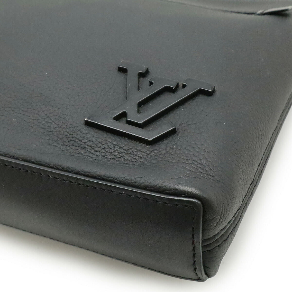Louis Vuitton Aerogram Calf Leather Clutch Bag