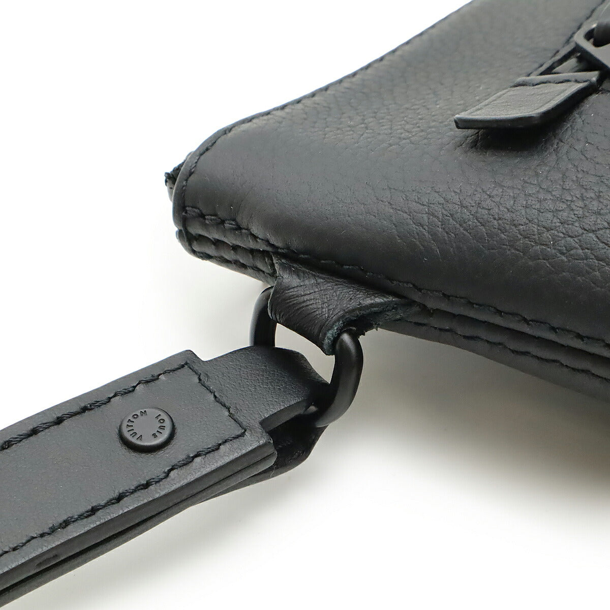 Louis Vuitton Aerogram Calf Leather Clutch Bag