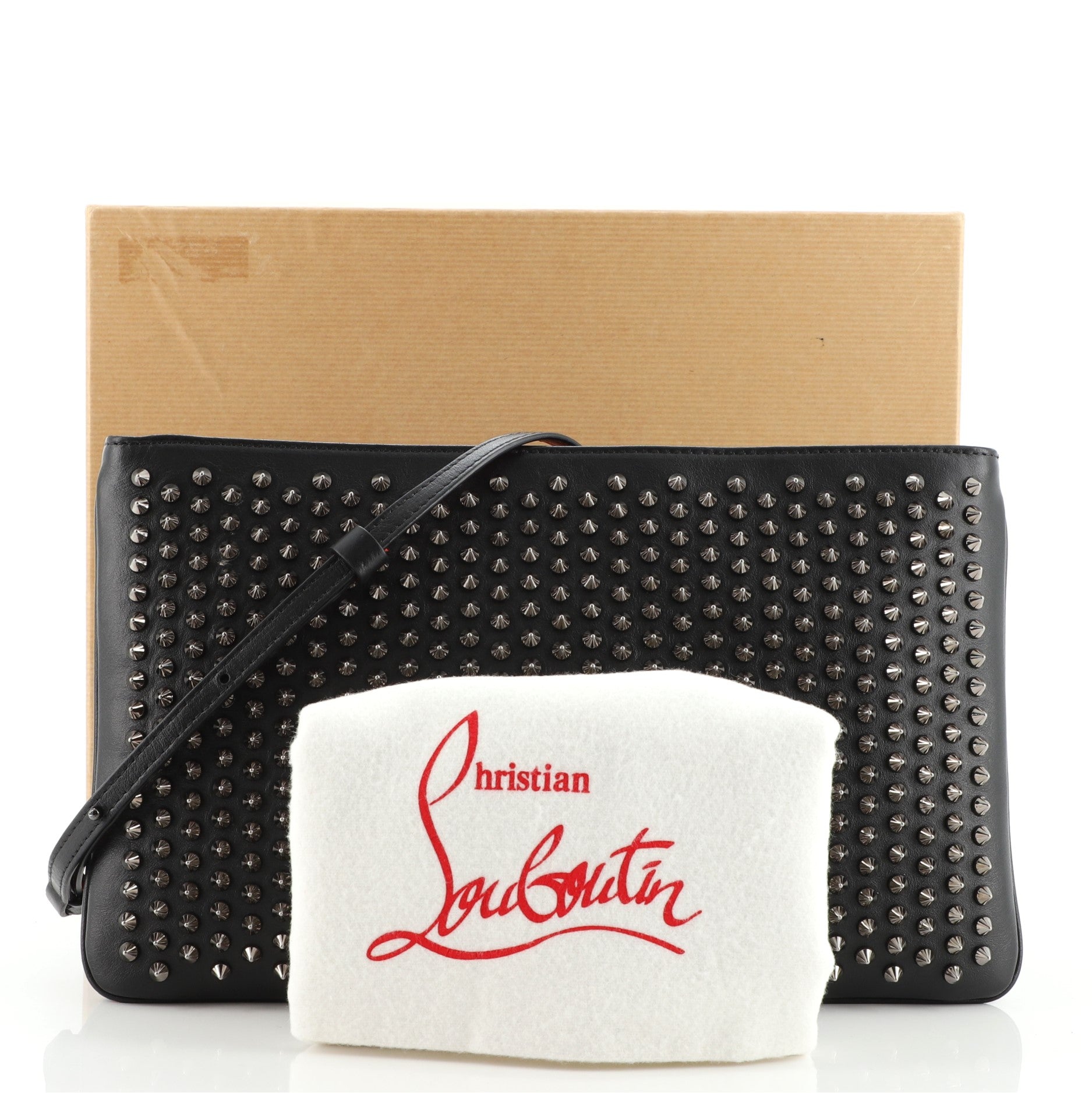 Loubiclutch Spiked Leather