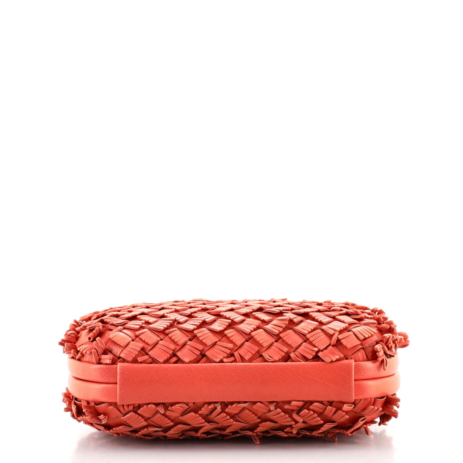 Box Knot Clutch Fringe Intrecciato Nappa Small