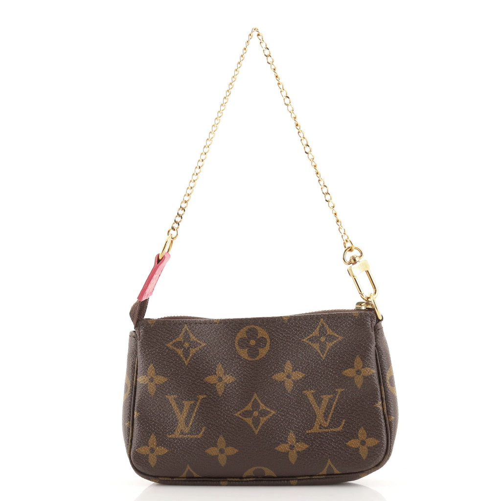 Pochette Accessoires Limited Edition Vivienne Xmas Monogram Canvas Mini