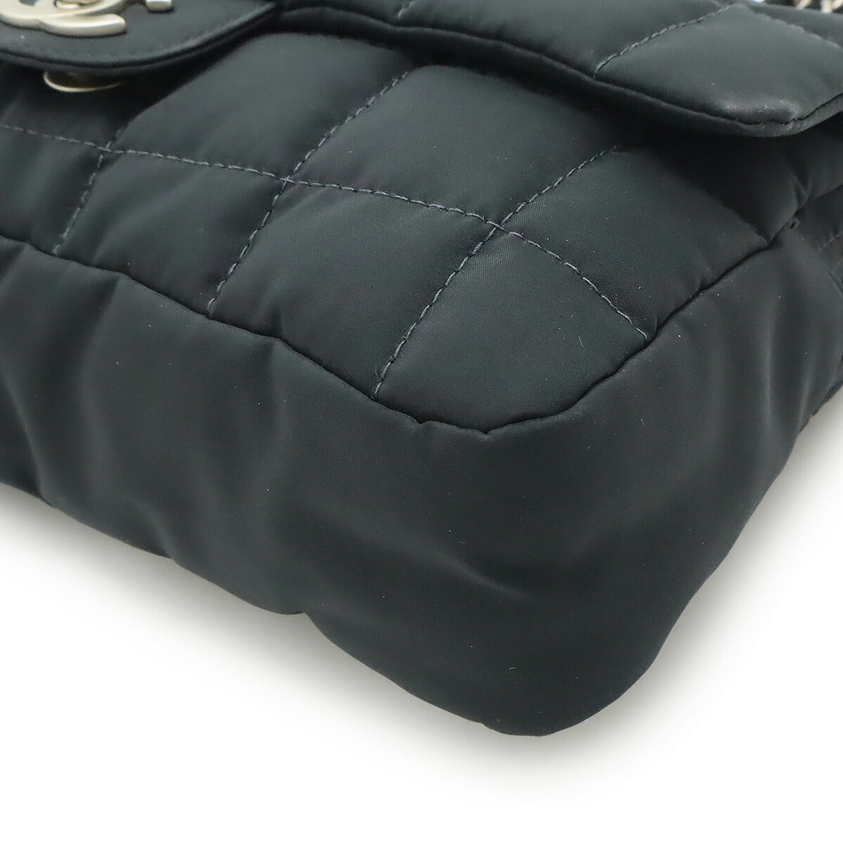 Chanel Choco Bar Nylon Shoulder Bag