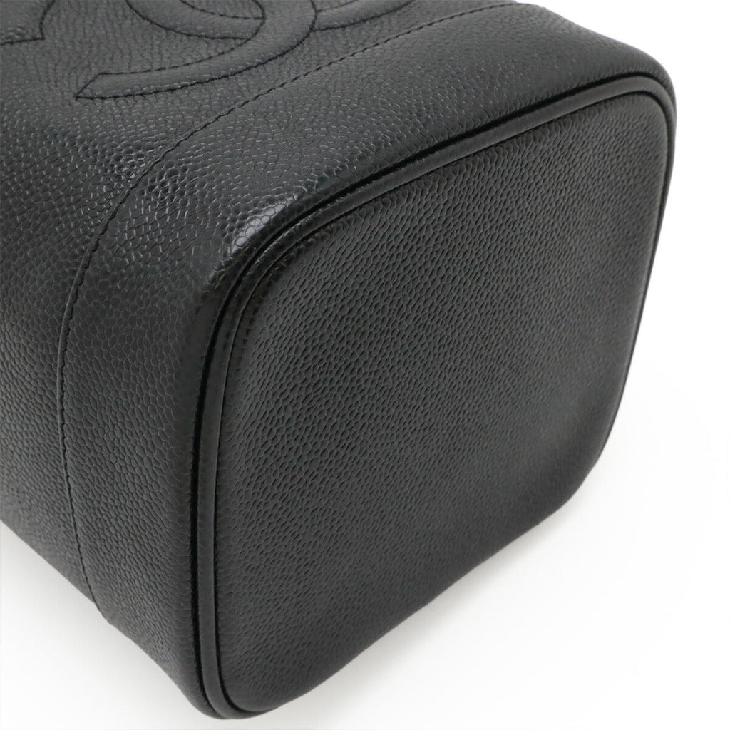 Chanel Coco Mark Caviar Skin Vanity Bag