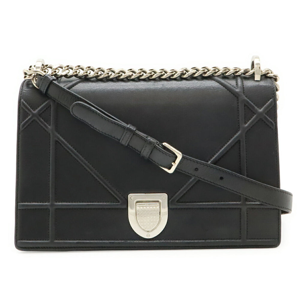 Christian Dior Diorama Leather 2way Shoulder Bag