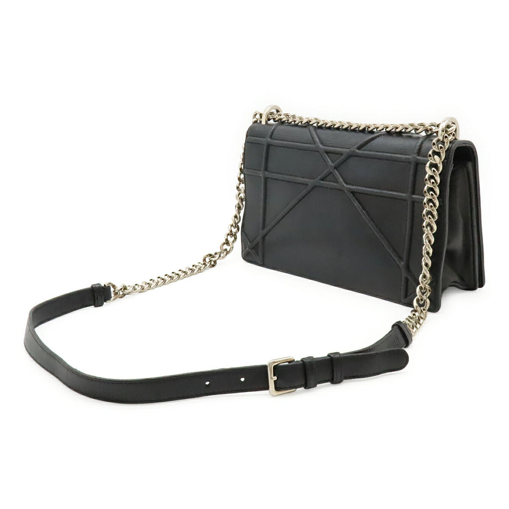 Christian Dior Diorama Leather 2way Shoulder Bag