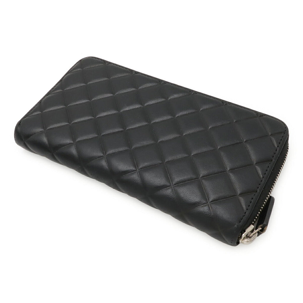 Chanel Matelassé Leather Long Wallet