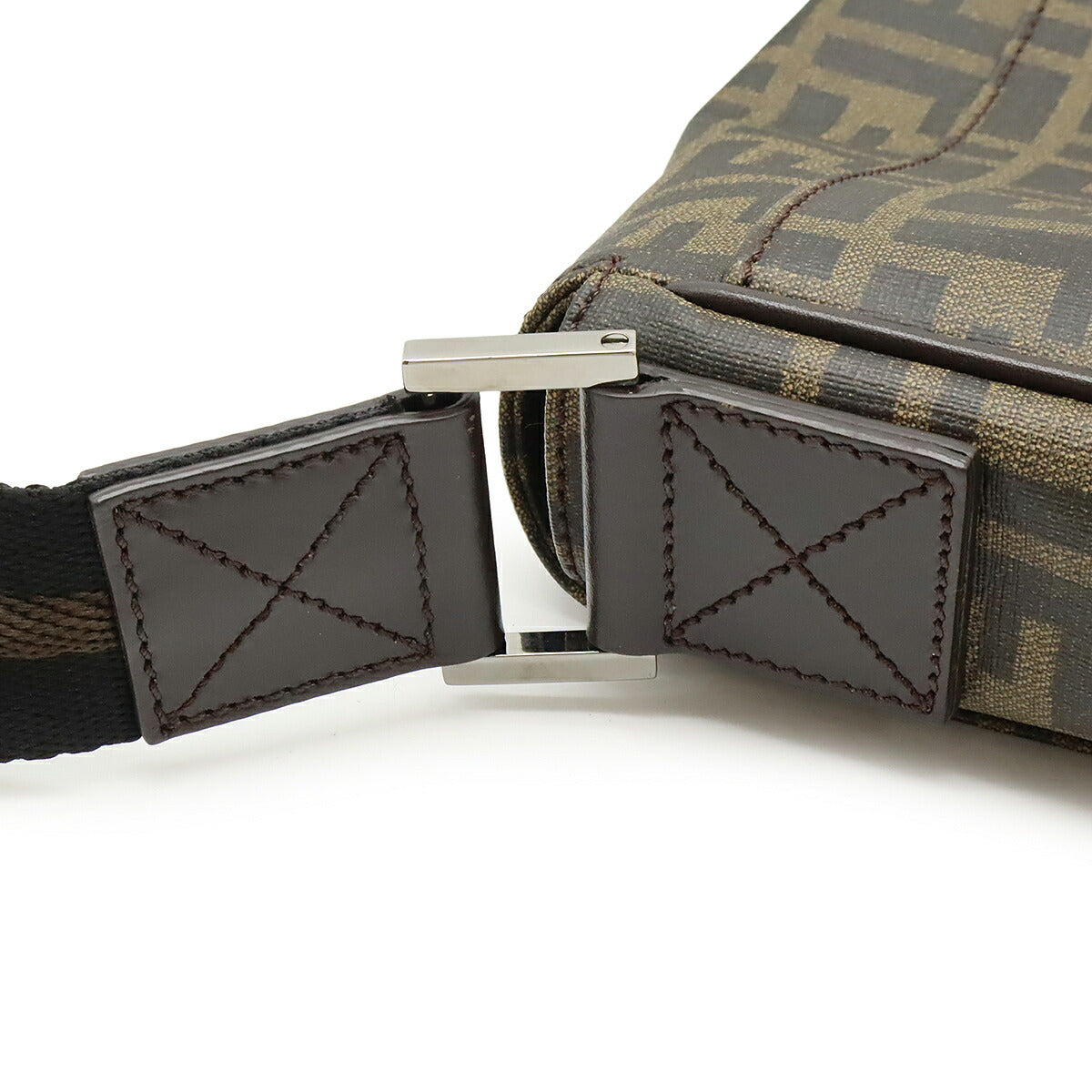 Fendi Zucca PVC Shoulder Bag