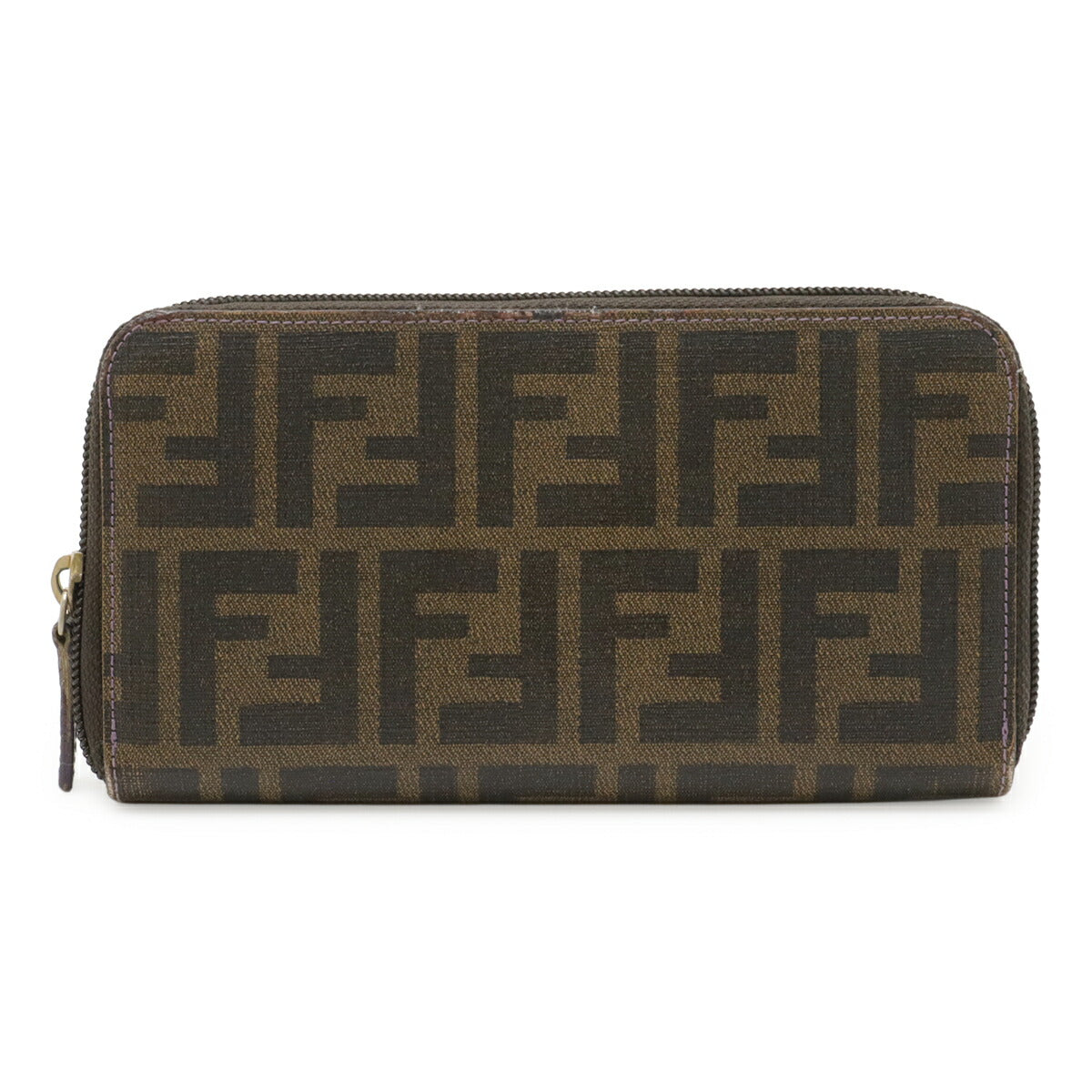 Fendi Zucca PVC Canvas Long Wallet
