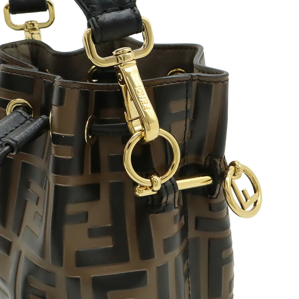 Fendi Mon Tresor Leather Handbag
