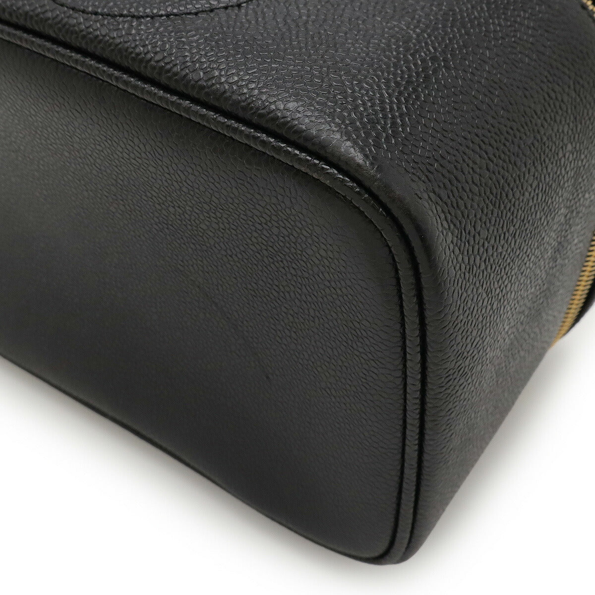 Chanel Coco Mark Caviar Skin Vanity Bag