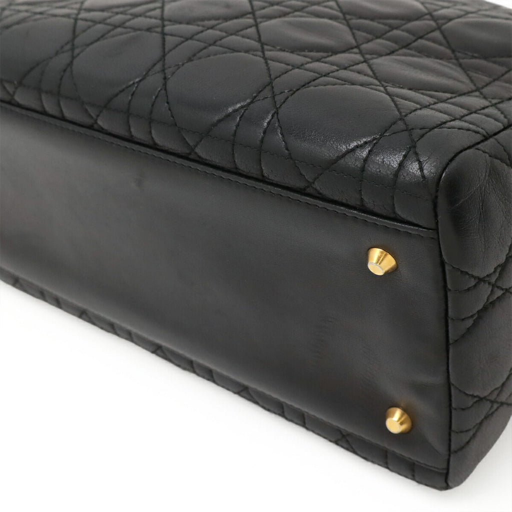 Christian Dior Lady Dior Cannage Lambskin 2way Bag