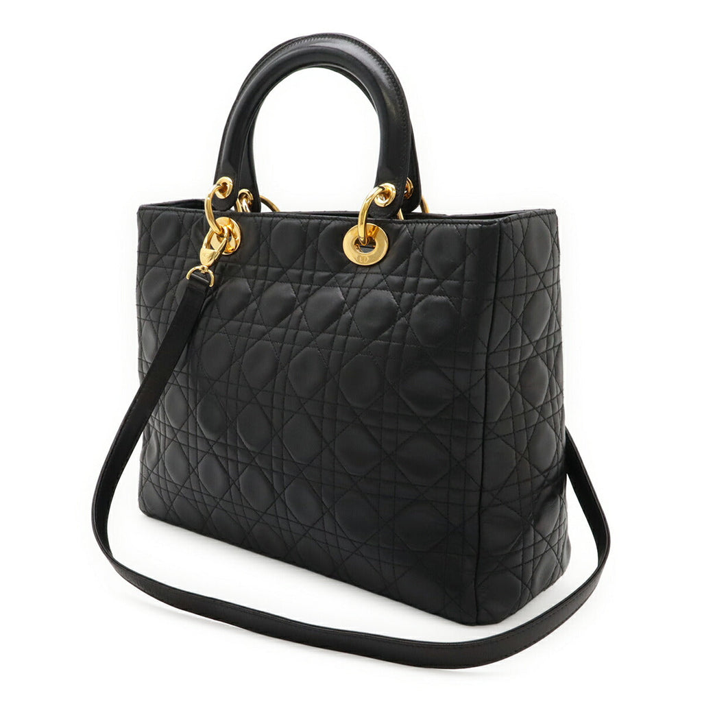Christian Dior Lady Dior Lambskin 2way Bag