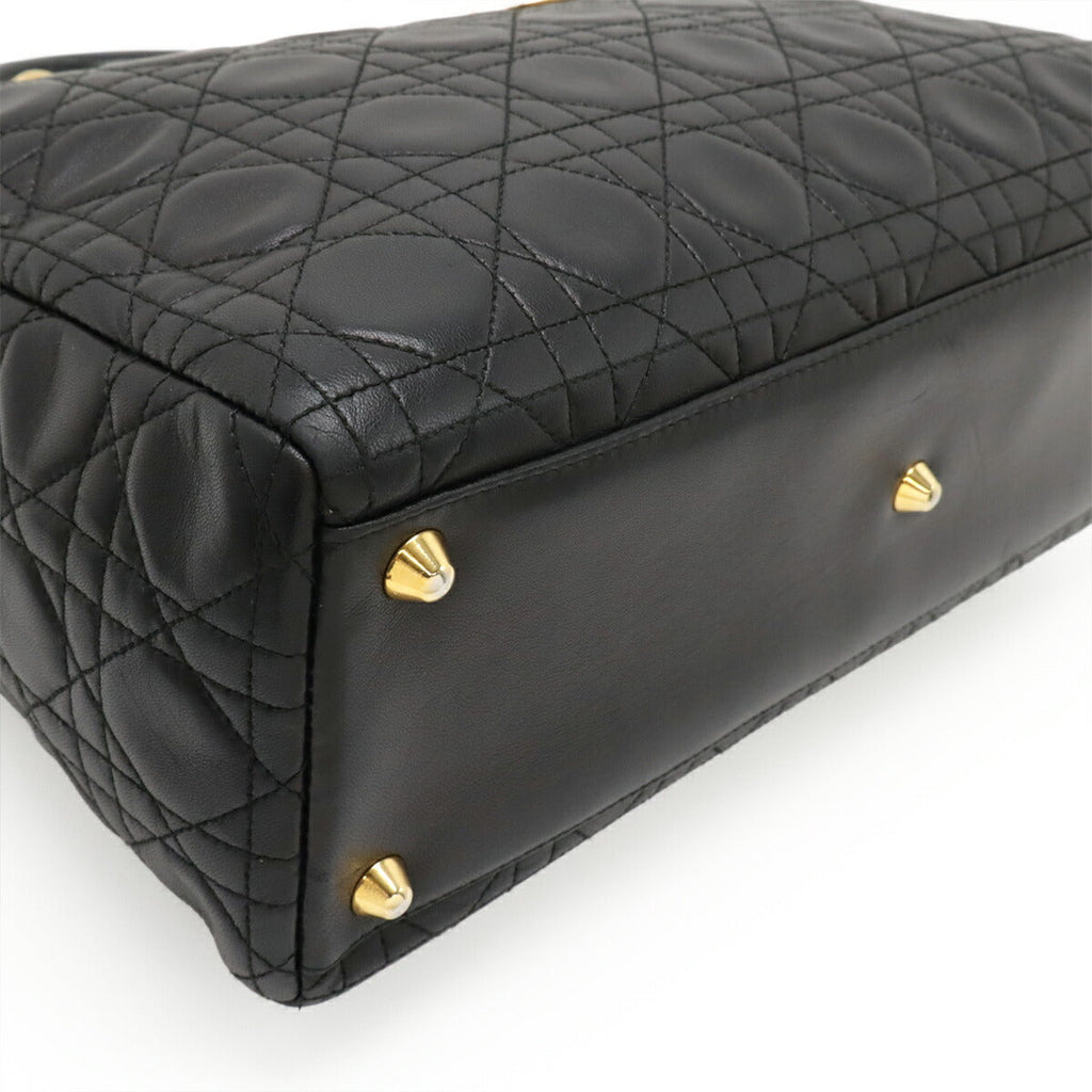 Christian Dior Lady Dior Lambskin 2way Bag