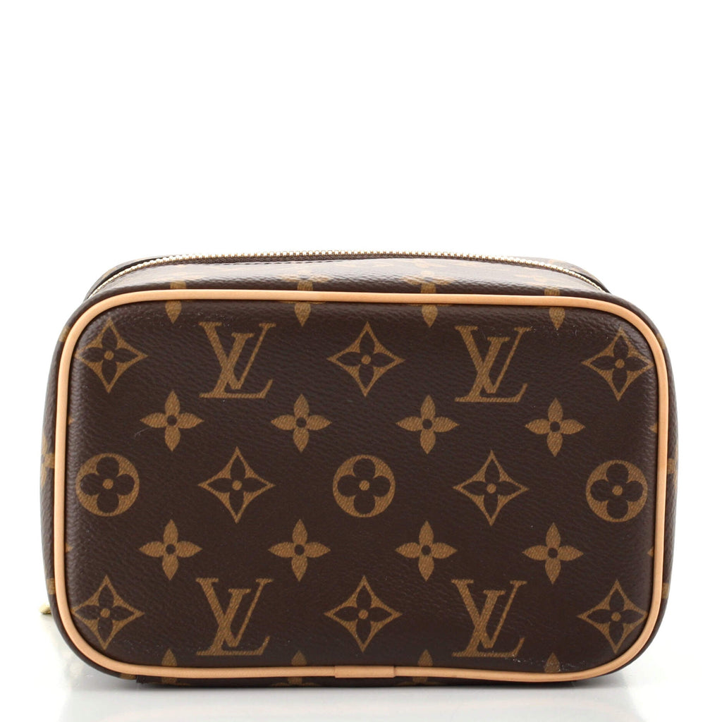 Nice Vanity Case Monogram Canvas Mini