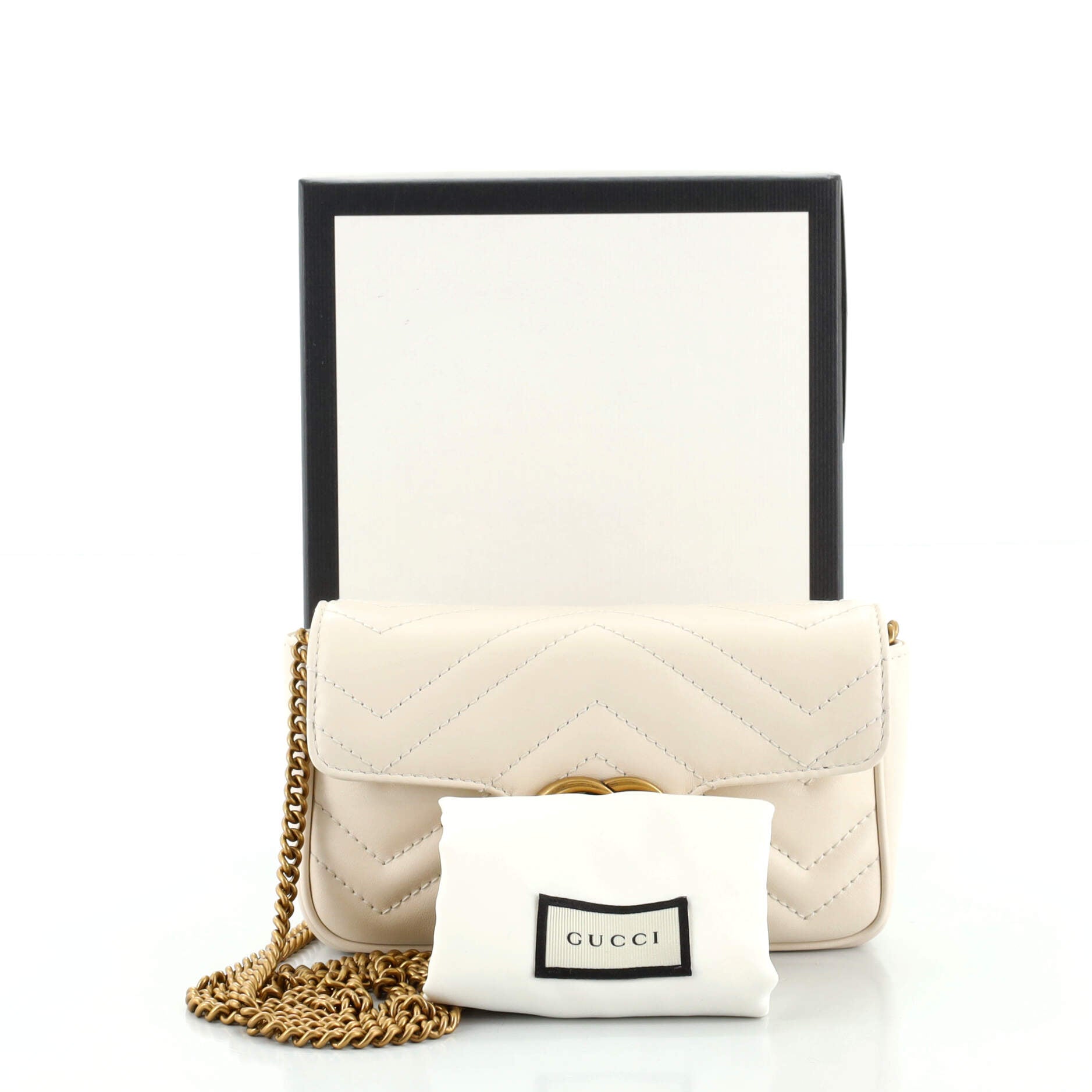 GG Marmont Flap Bag Matelasse Leather Super Mini