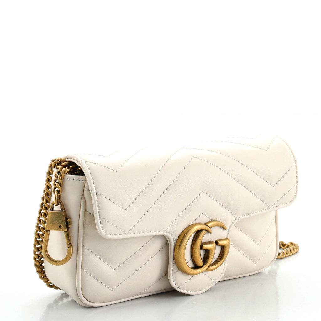 GG Marmont Flap Bag Matelasse Leather Super Mini
