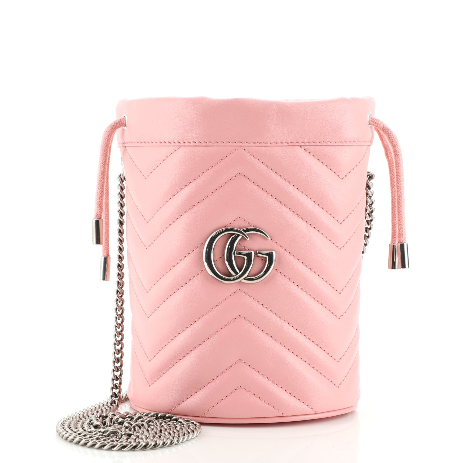 GG Marmont Bucket Bag Matelasse Leather Mini