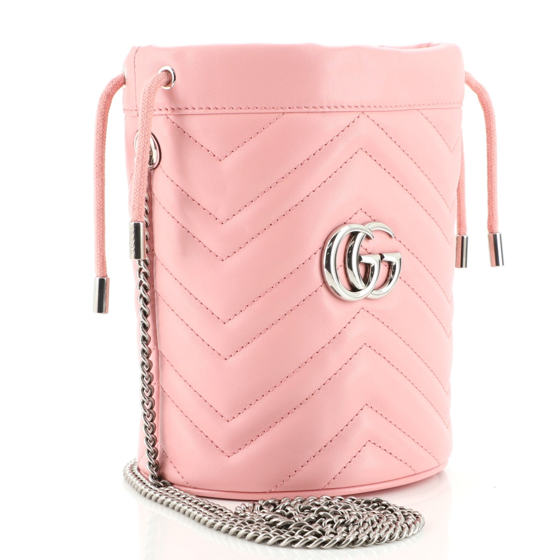 GG Marmont Bucket Bag Matelasse Leather Mini