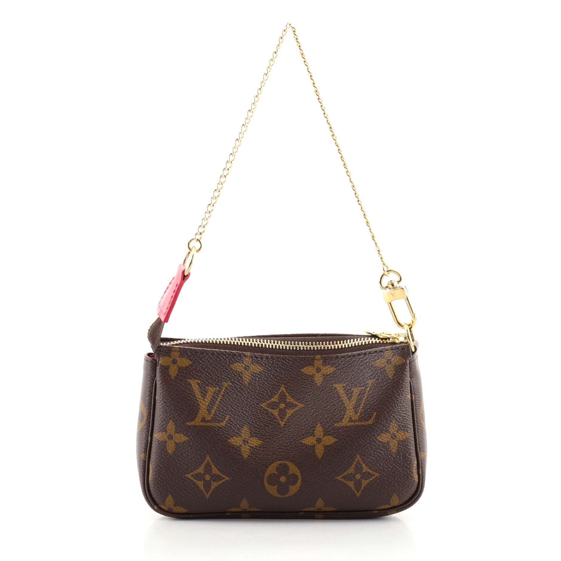 Pochette Accessoires Limited Edition Vivienne Xmas Monogram Canvas Mini