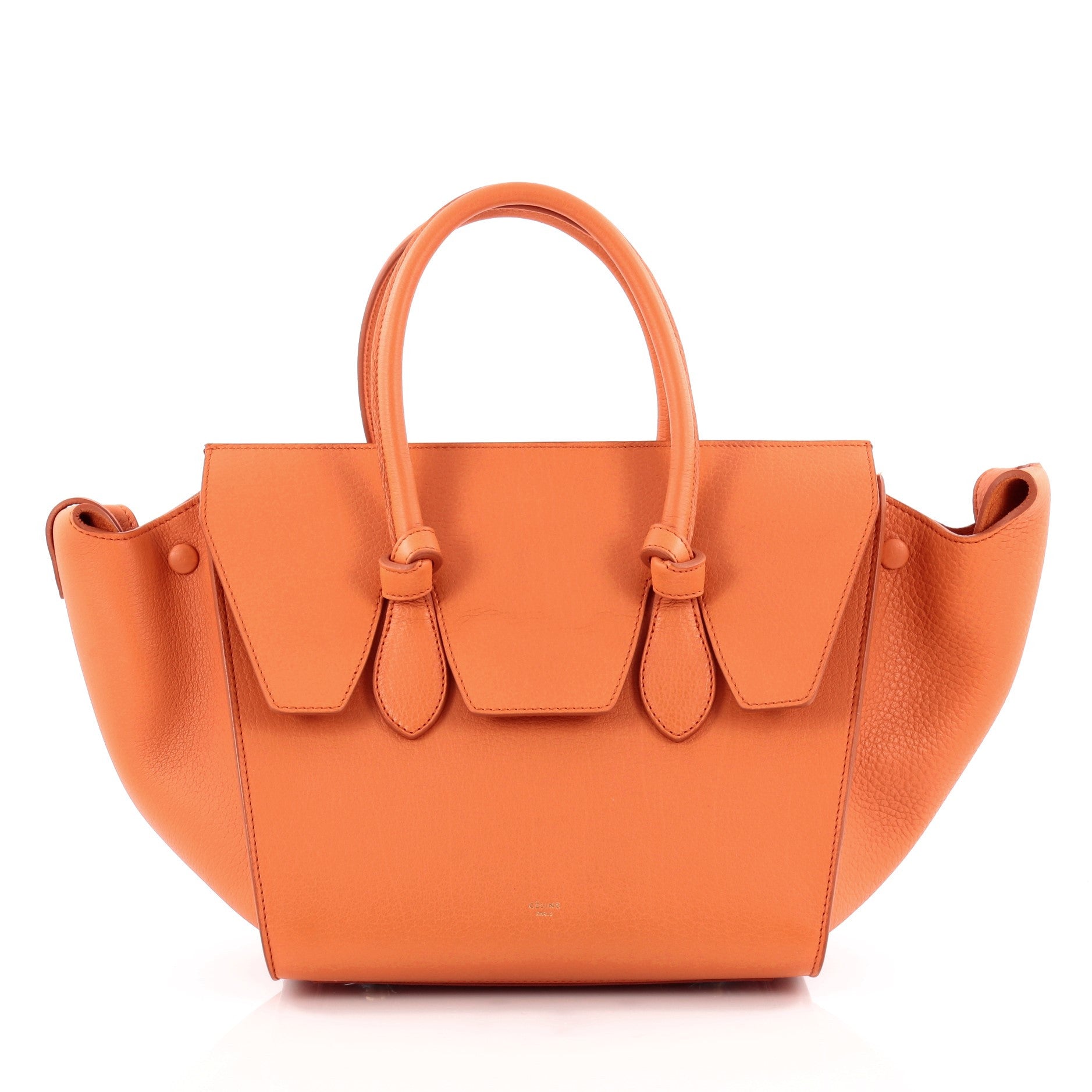 Tie Knot Tote Grainy Leather Mini