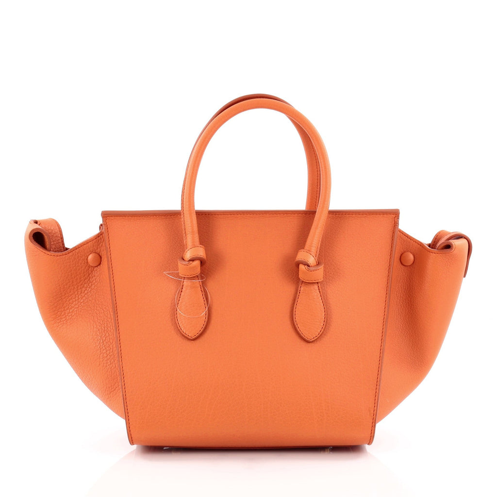 Tie Knot Tote Grainy Leather Mini