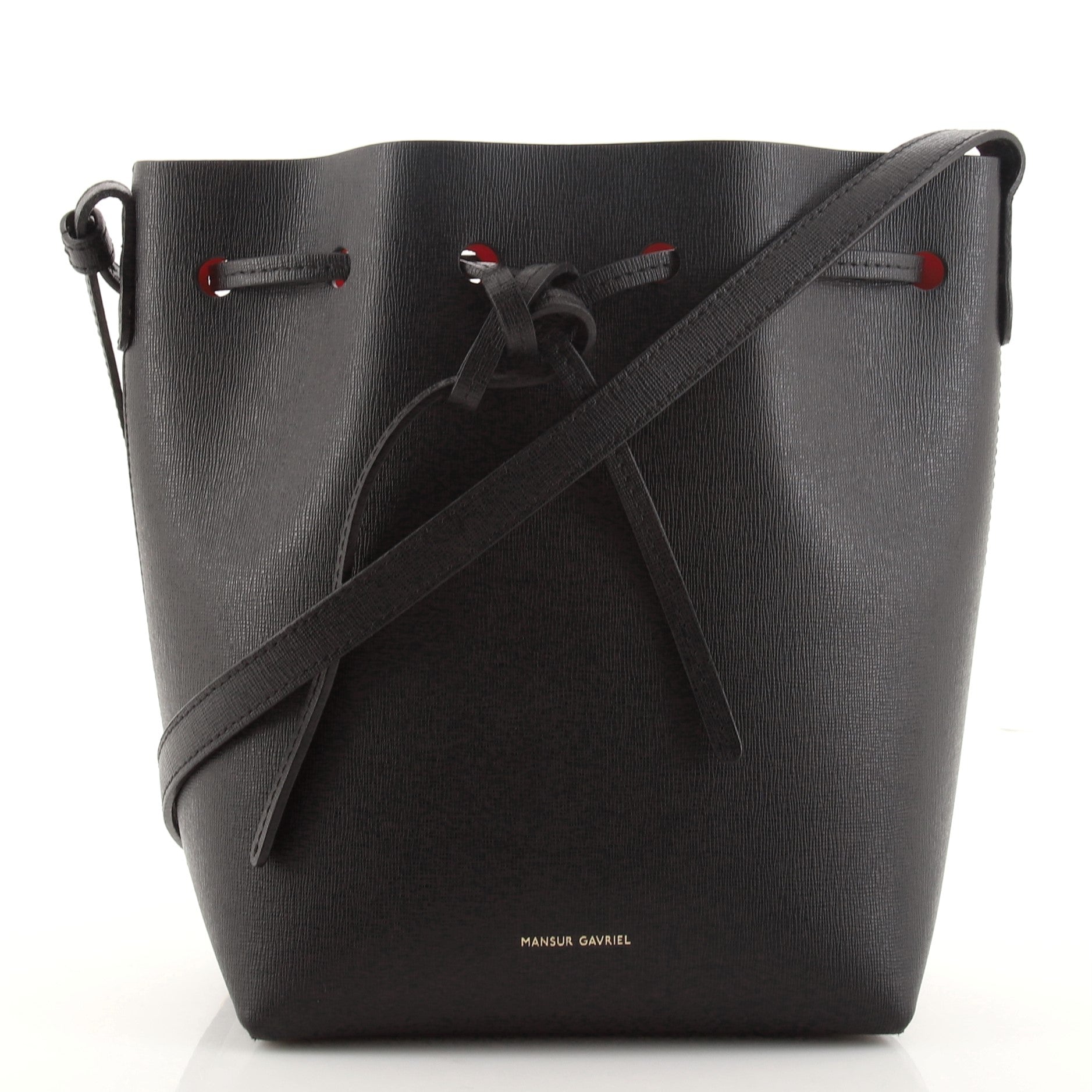 Bucket Bag Leather Mini