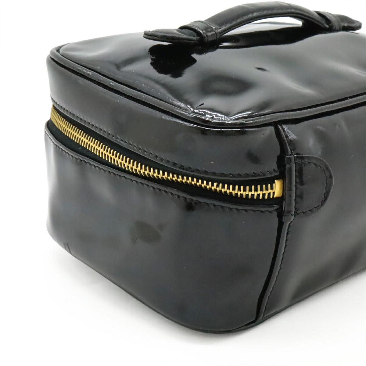 Chanel Coco Mark Patent Leather Vanity Bag