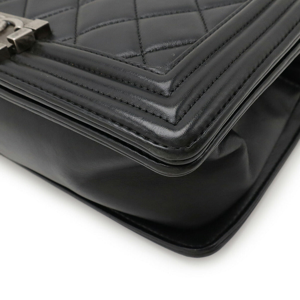 Chanel Boy Chanel Matelasse Calfskin Shoulder Bag