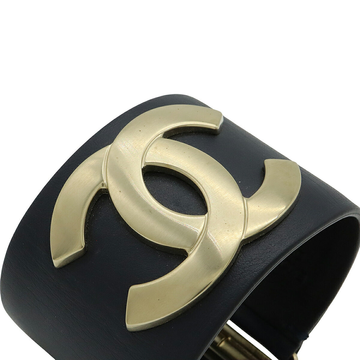Chanel Coco Mark Wide Bangle Bracelet Accessory