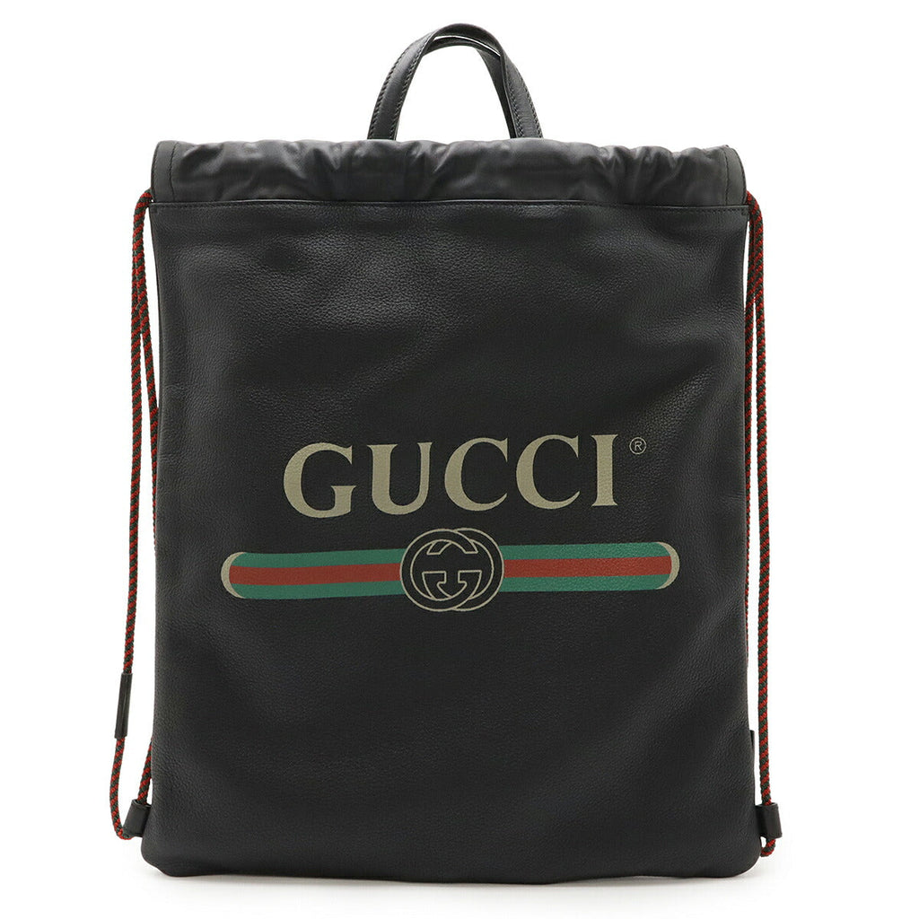 Gucci Gucci Print Coco Capitán Leather 2way Backpack