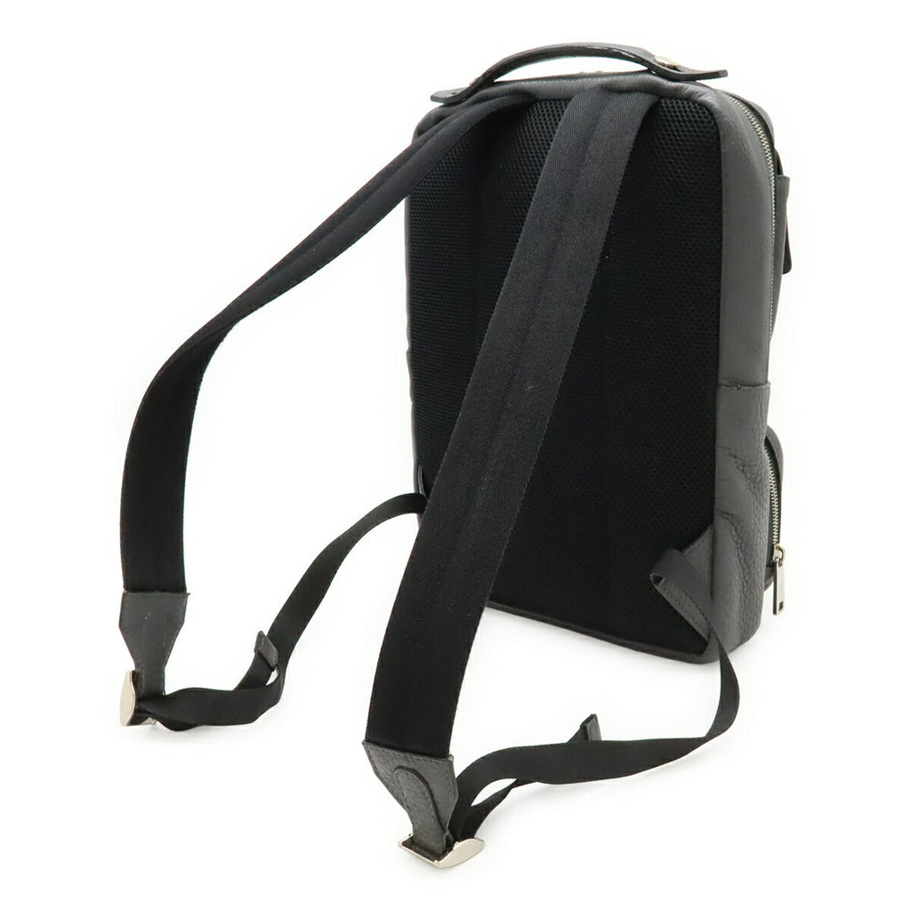 Fendi Selleria FF logo Leather Backpack