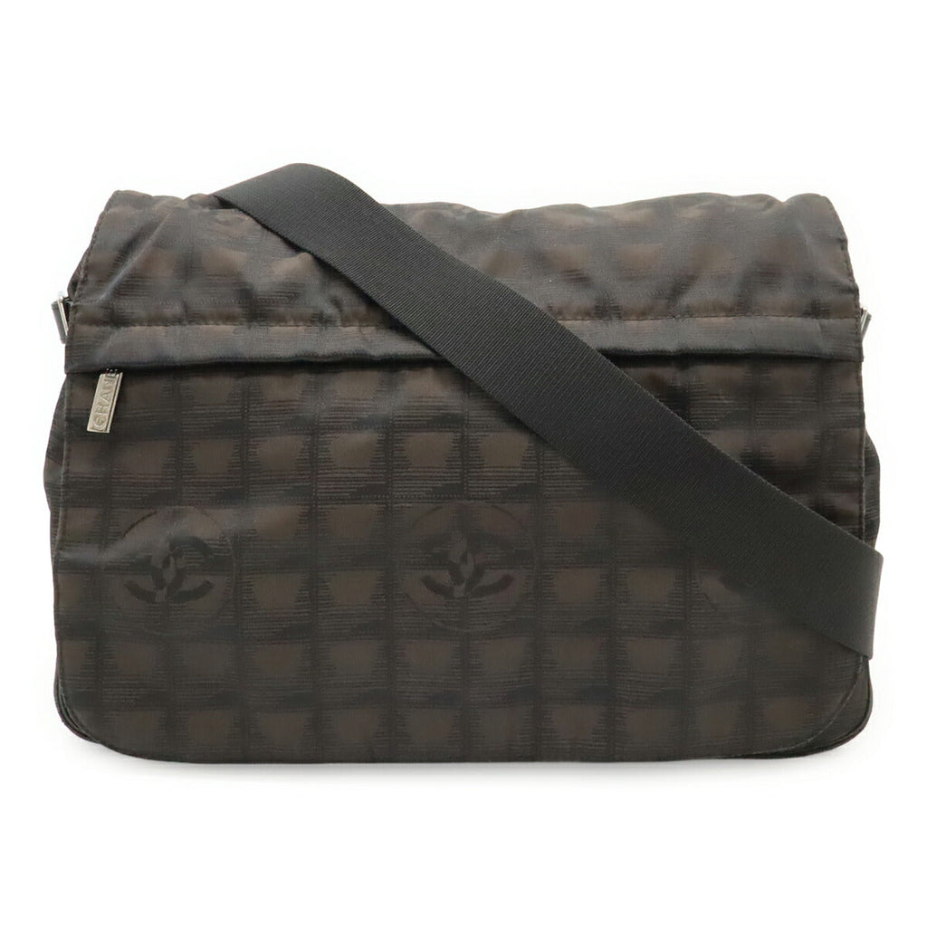 Chanel New Travel Line Nylon Jacquard 2way Shoulder Bag