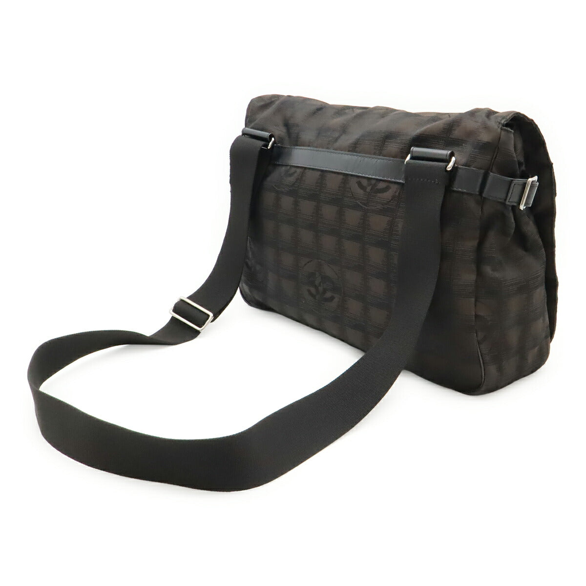 Chanel New Travel Line Nylon Jacquard 2way Shoulder Bag