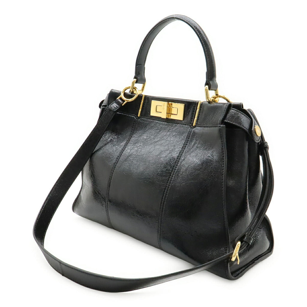 Fendi Peekaboo Leather 2way Bag