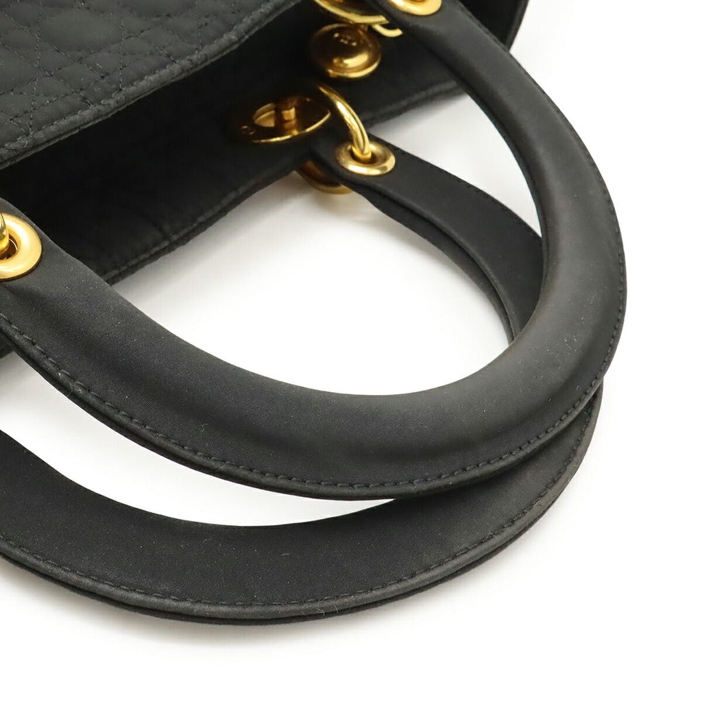 Christian Dior Lady Dior Nylon Handbag
