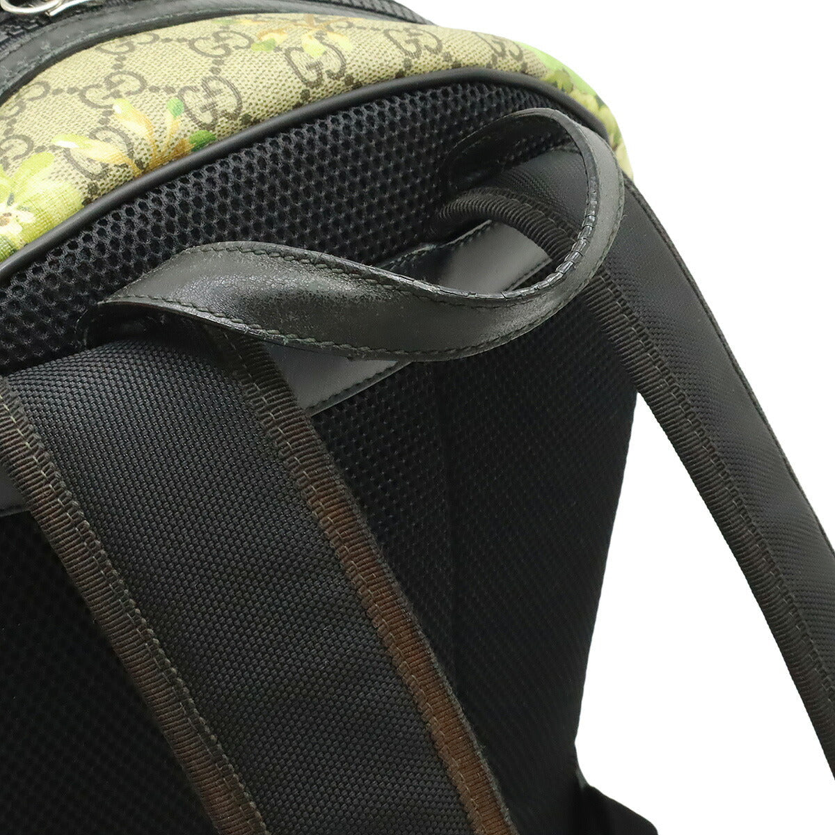 Gucci GG Blooms GG Supreme Coated Canvas Leather Backpack