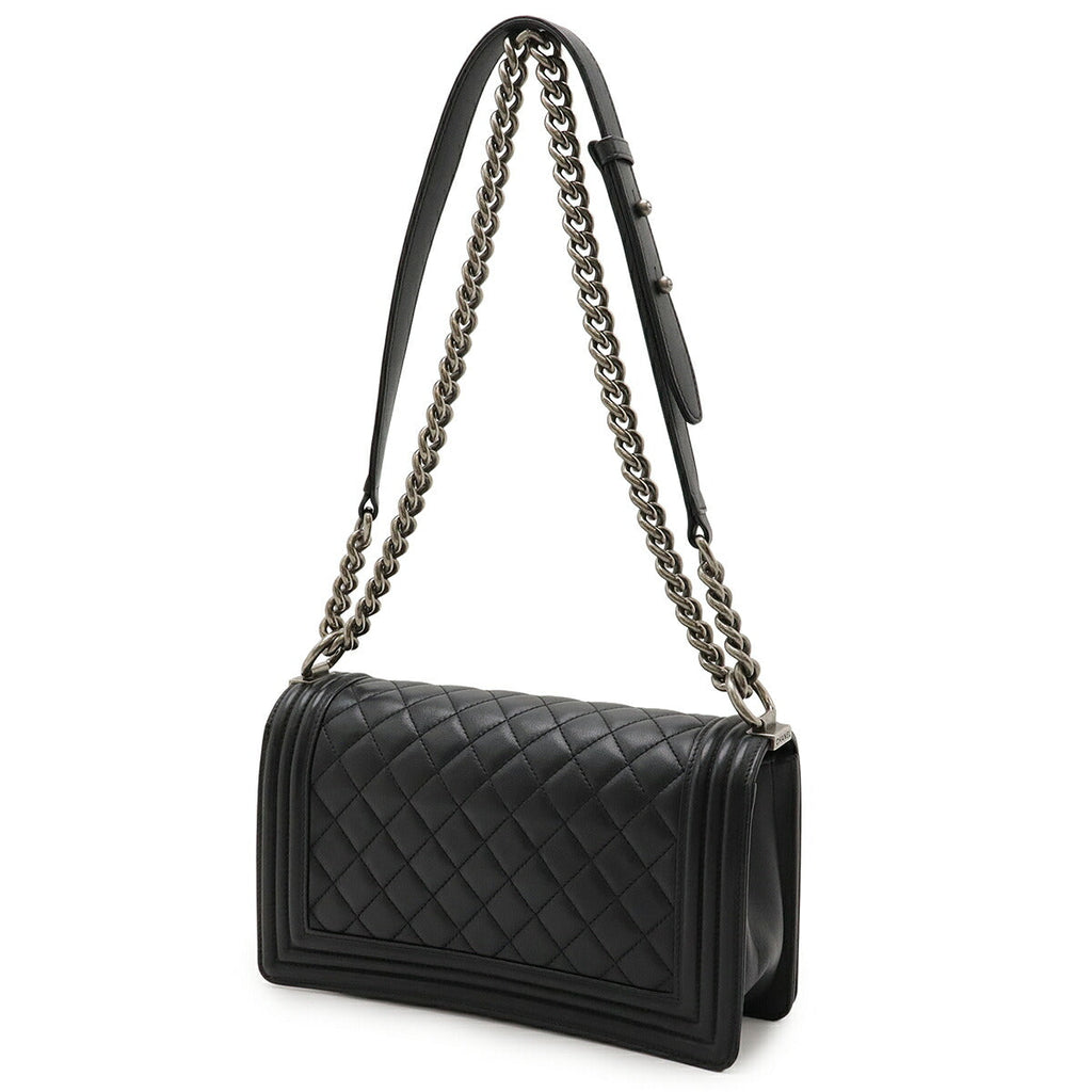 Chanel Boy Chanel Calfskin Shoulder Bag