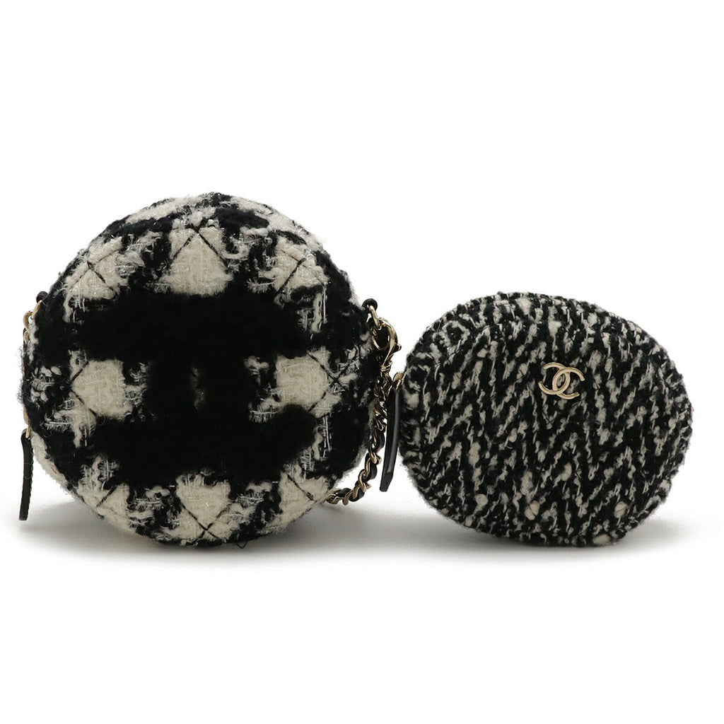 Chanel AP0986 Tweed Shoulder Bag