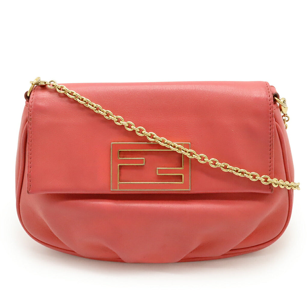Fendi Leather 2way Shoulder Bag