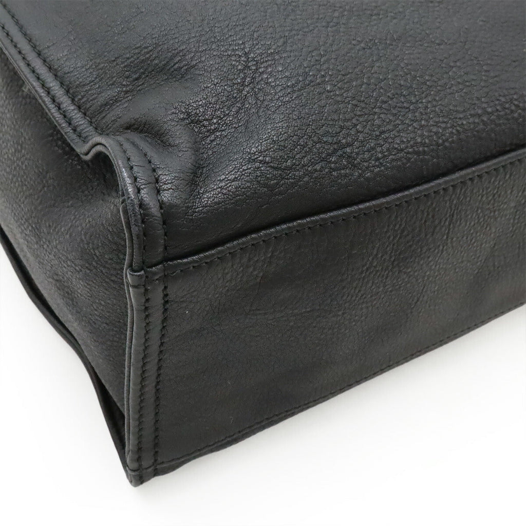 Fendi FF Logo Leather 2way Bag
