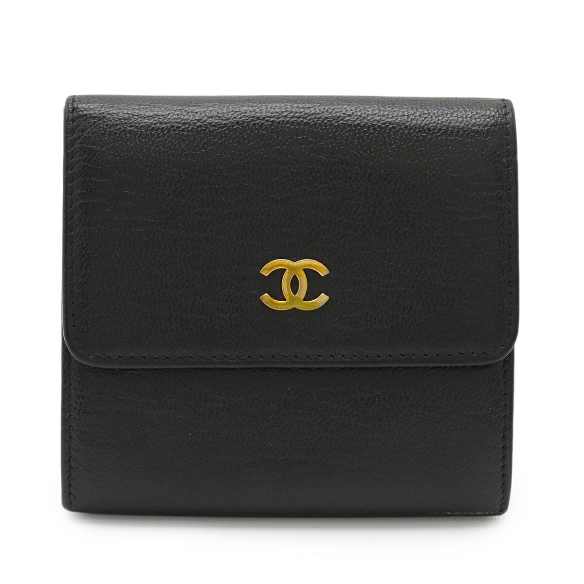 Chanel Trifold Wallet Leather Wallet