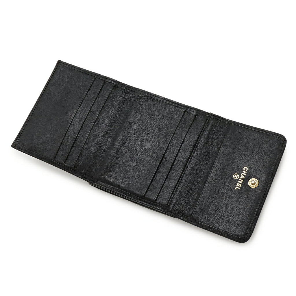 Chanel Trifold Wallet Leather Wallet
