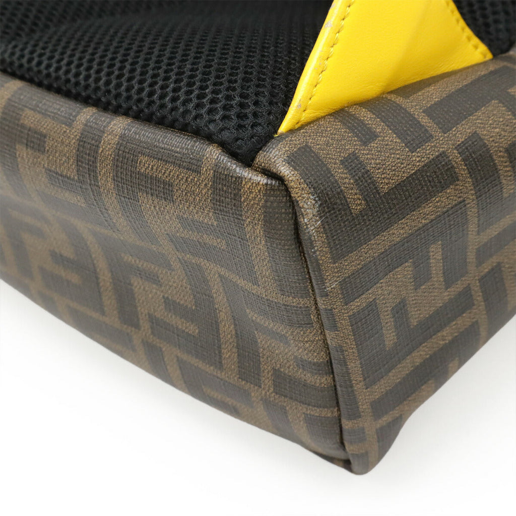 Fendi Zucca PVC Leather Backpack