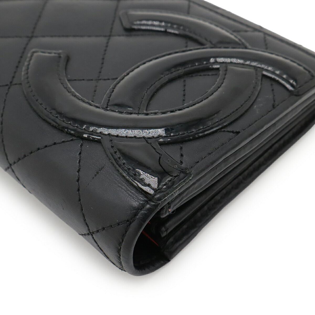 Chanel Cambon Line Soft Calf Long Wallet