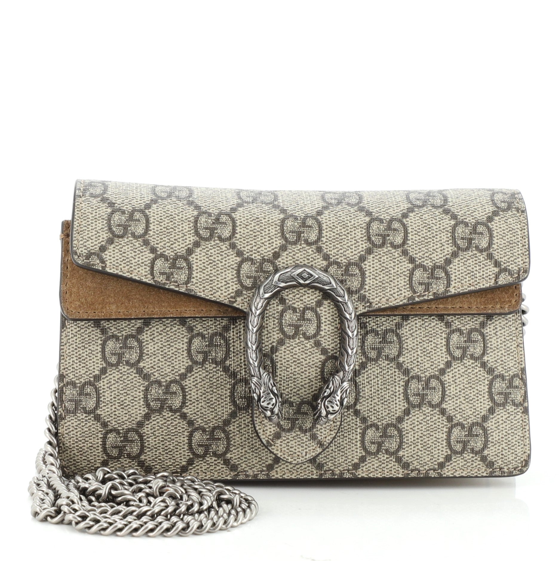 Dionysus Bag GG Coated Canvas Super Mini